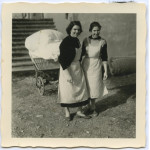 Hausangestellte_Jolanda Ebner und Kollegin_1957