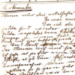 Tagebuch von Bernhardine Alma, 16. November 1914