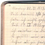 NL 38 Tagebuch Ella Reichel 1915 11 22