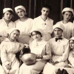 Haushaltungsschülerinnen 1917; C Sammlung Frauennachlässe an der Univeristät Wien [Zum Vollbild und Vergrößern anklicken]
